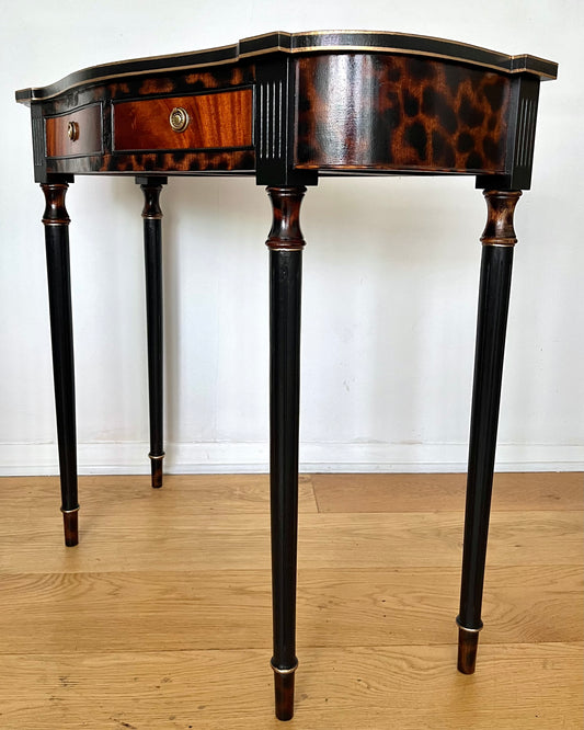Vintage Tortoise Shell Design Sideboard / Dressing Table