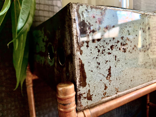 Mid Century Metal Plant Stand / Drinks Bar