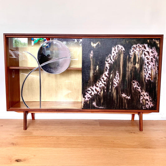 Mid Century Teak Herbert E Gibbs Sideboard Cabinet