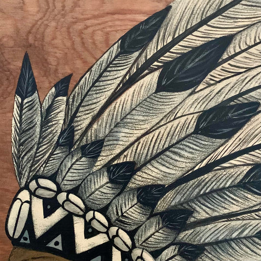 Native American Chief Cabinet