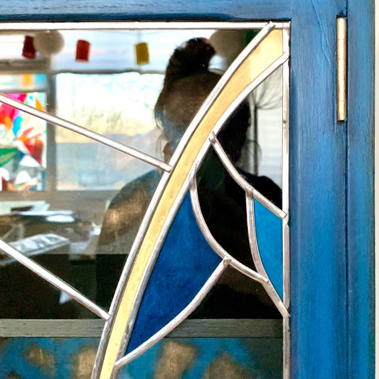 Art Deco Bookcase Cabinet