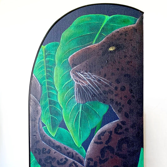 Mid Century Panther Bookcase Cabinet