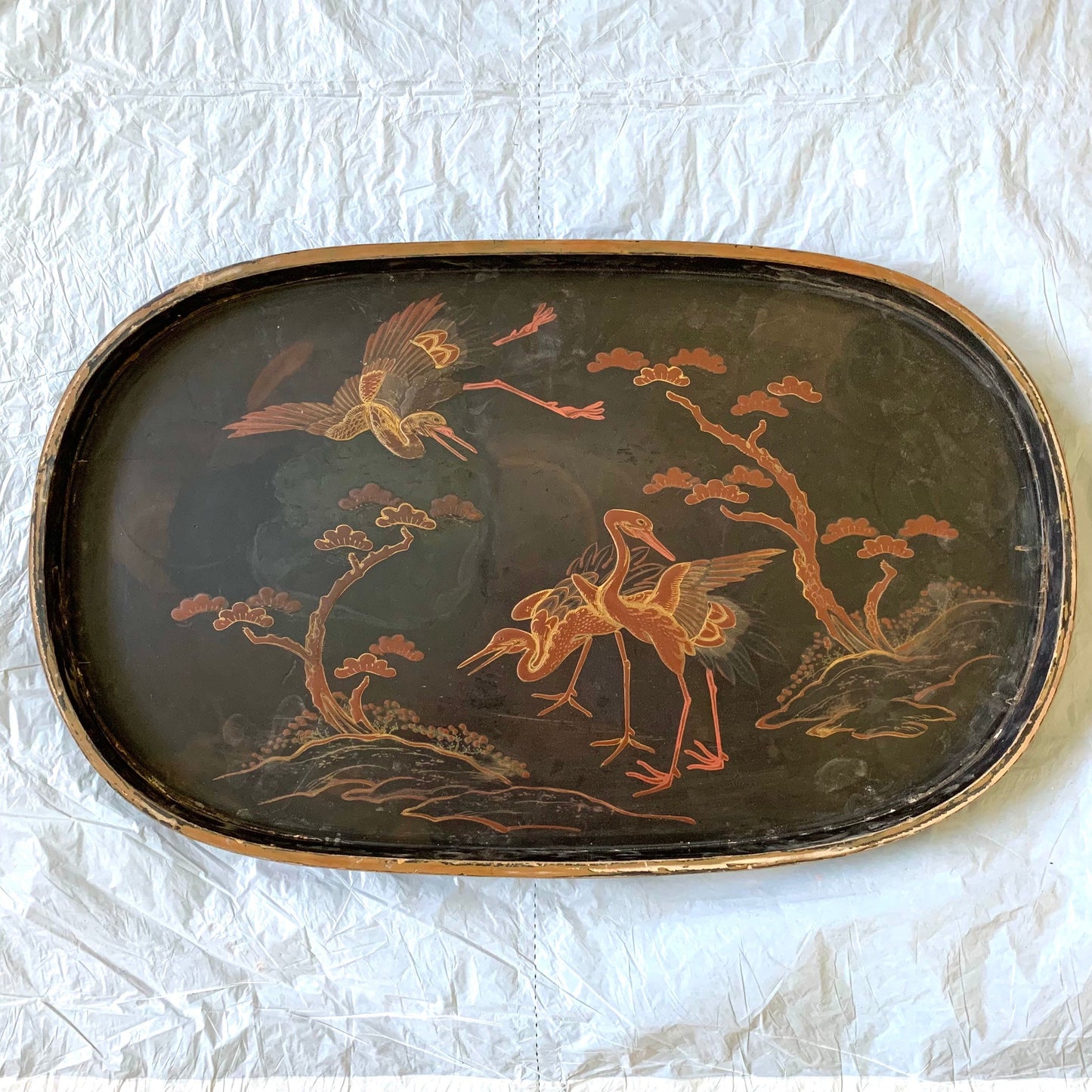 Antique Chinoiserie Side Table