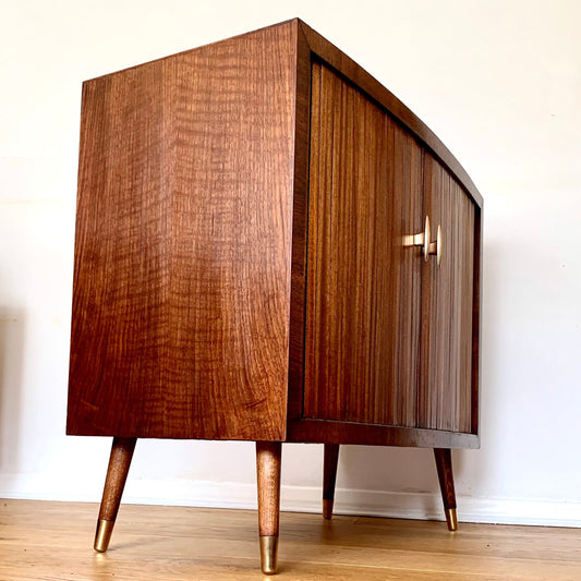 Mid Century Berner Huwil Record Cabinet