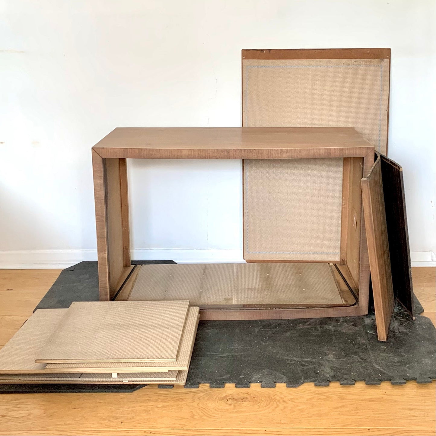 Mid Century Berner Huwil Record Cabinet