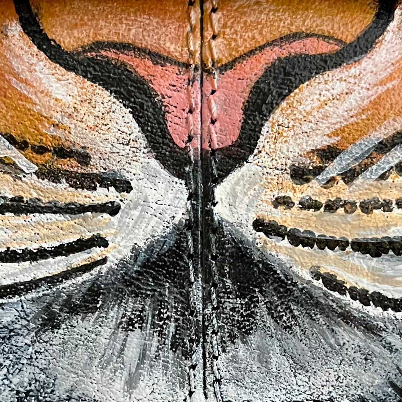 Tiger Bag - hand-painted