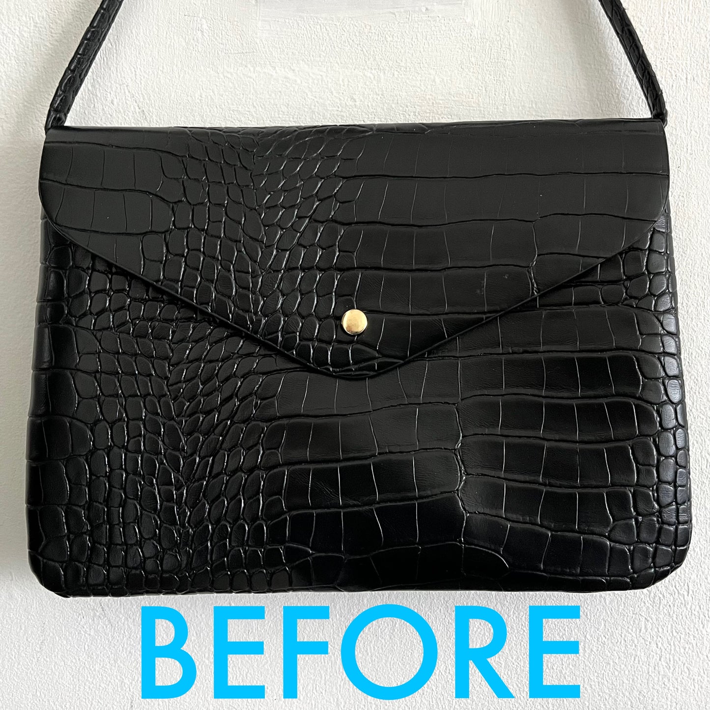 Hand-painted Leopard Bag