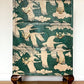 1930s Fabric Covered Chest of Drawers