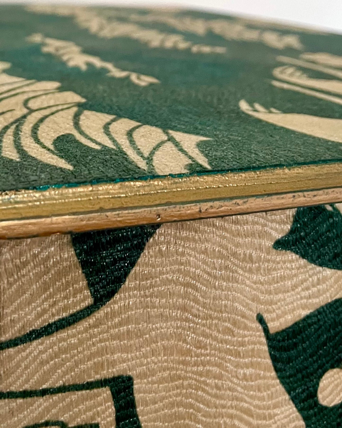1930s Fabric Covered Chest of Drawers