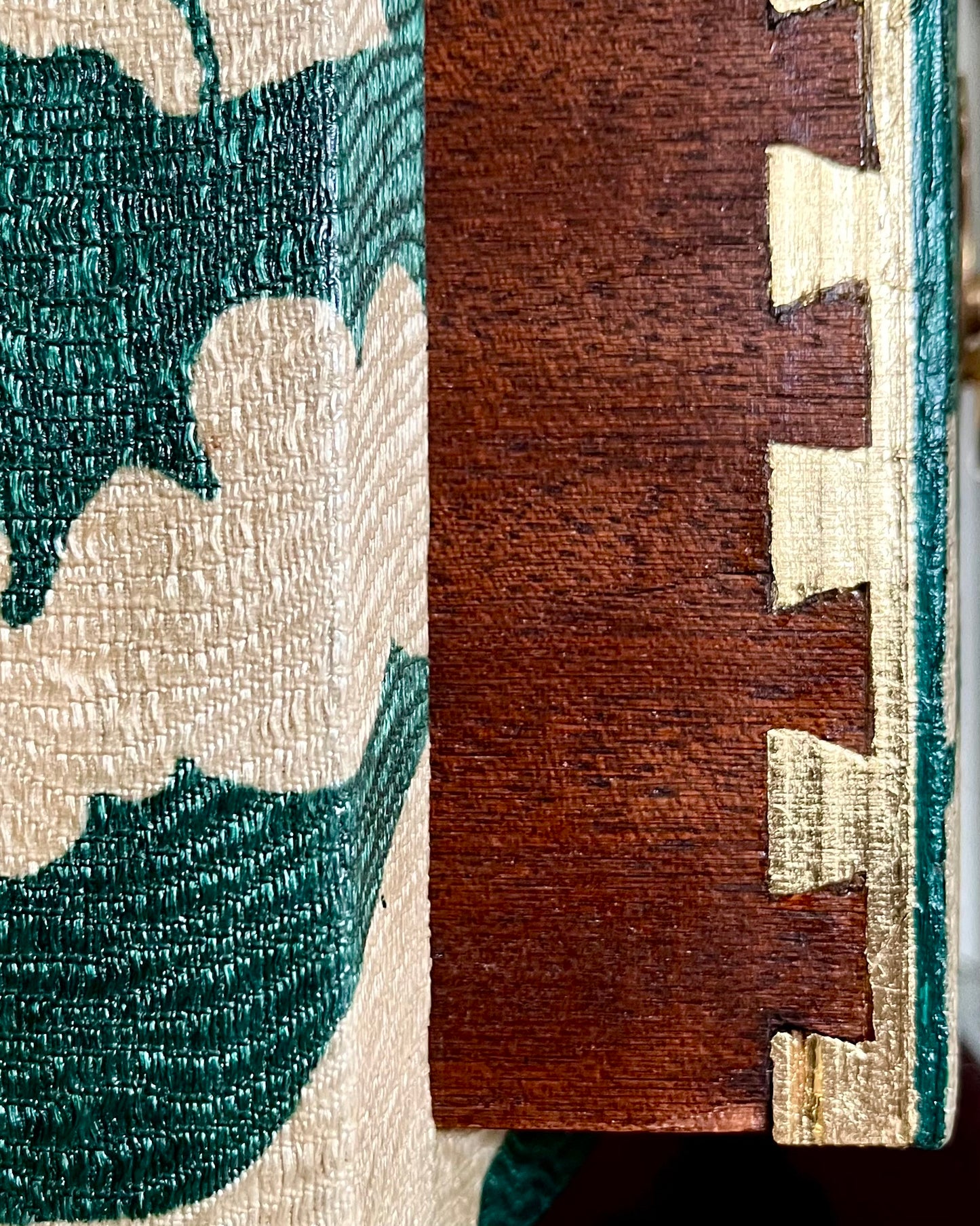 1930s Fabric Covered Chest of Drawers