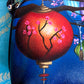 Lantern Bag - hand-painted