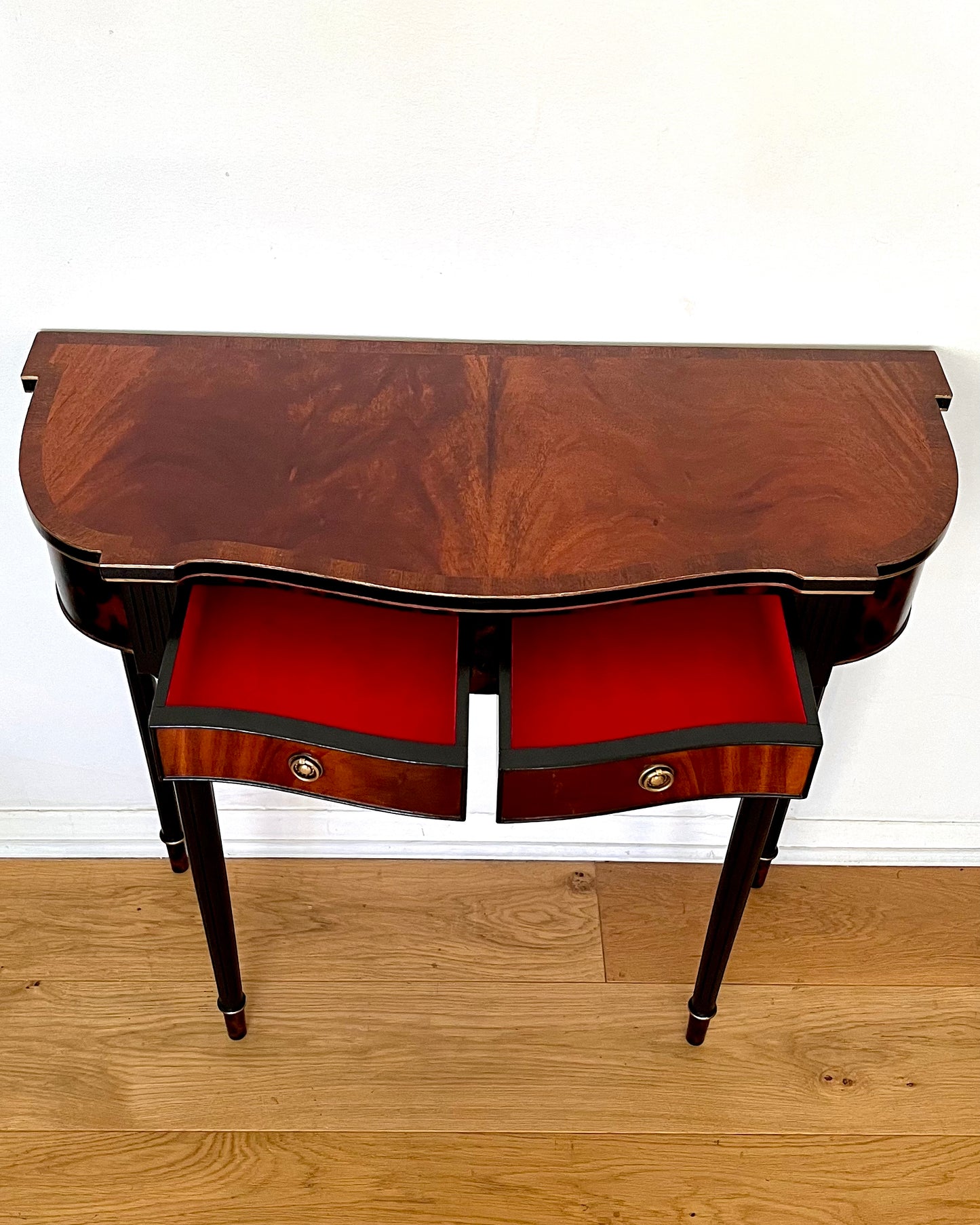Vintage Tortoise Shell Design Sideboard / Dressing Table