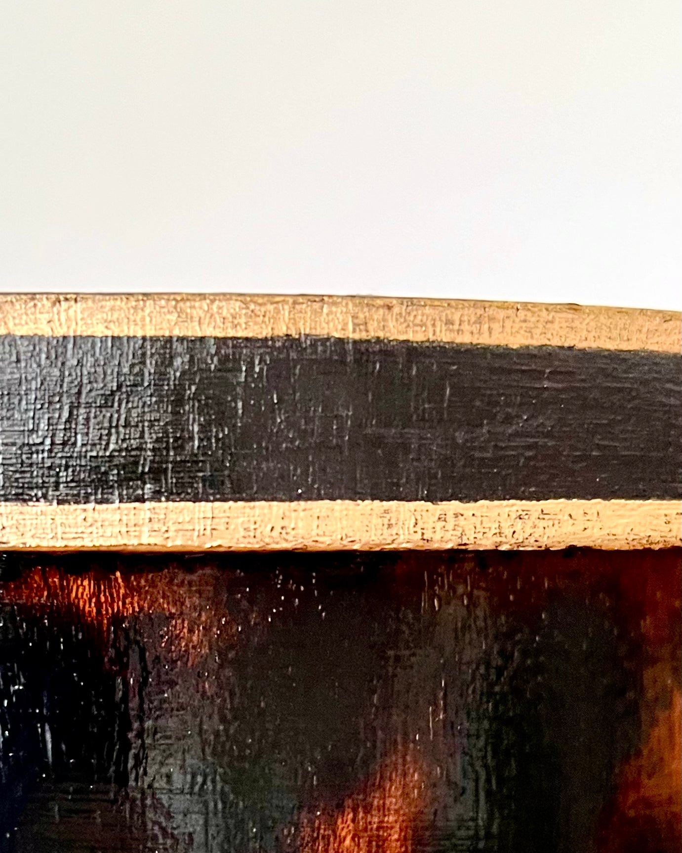 Vintage Tortoise Shell Design Sideboard / Dressing Table