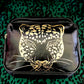 Gold Leopard Head Bag