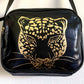 Gold Leopard Head Bag