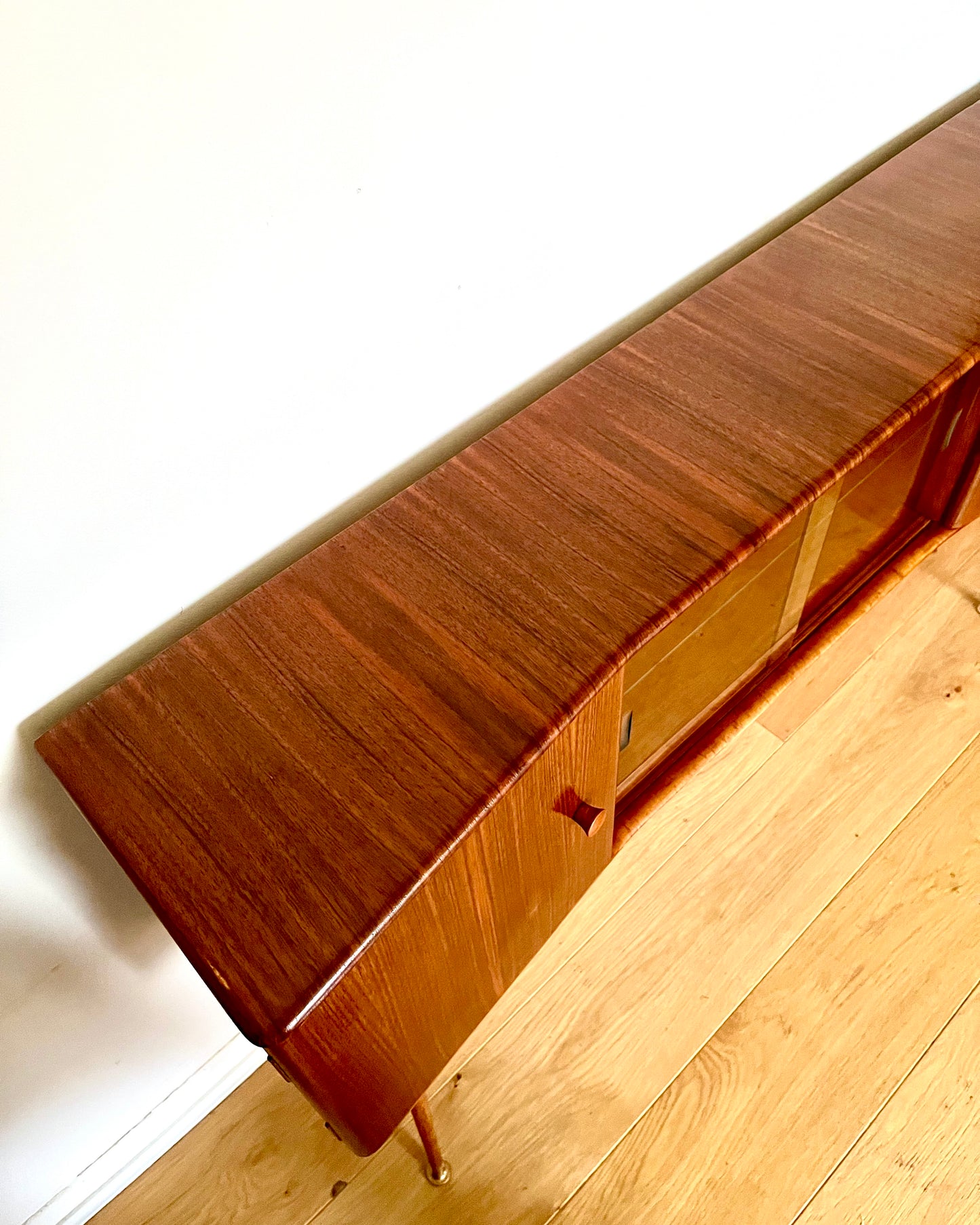 Vintage Mid Century Teak Sideboard Cabinet
