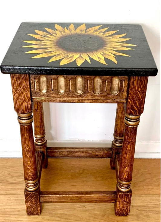 Sunflower Side Table