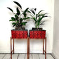 Vintage Decoupaged Plant Stands