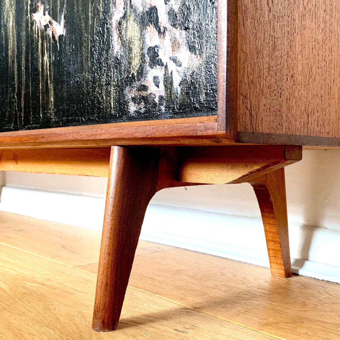 Mid Century Teak Herbert E Gibbs Sideboard Cabinet