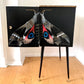 Mid Century Moth Record / Cocktail Cabinet (with coloured lights)