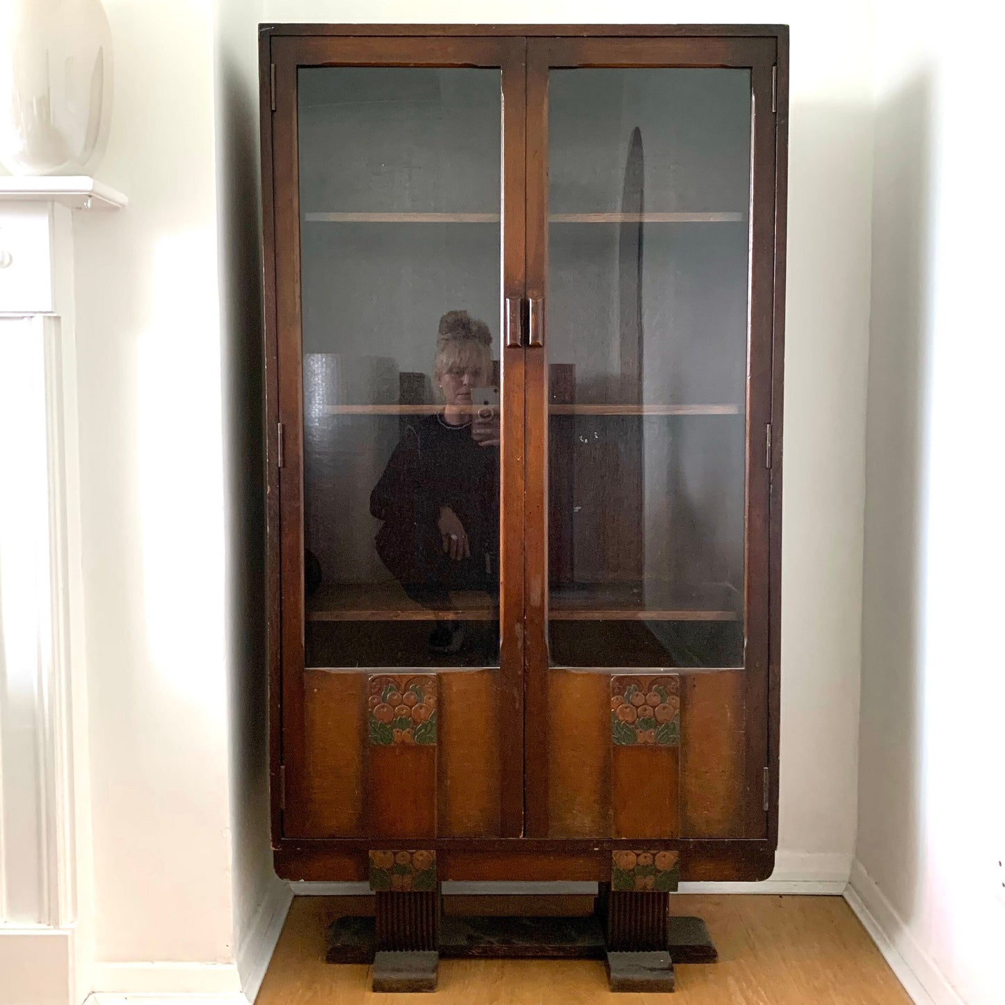 Art Deco Bookcase Cabinet