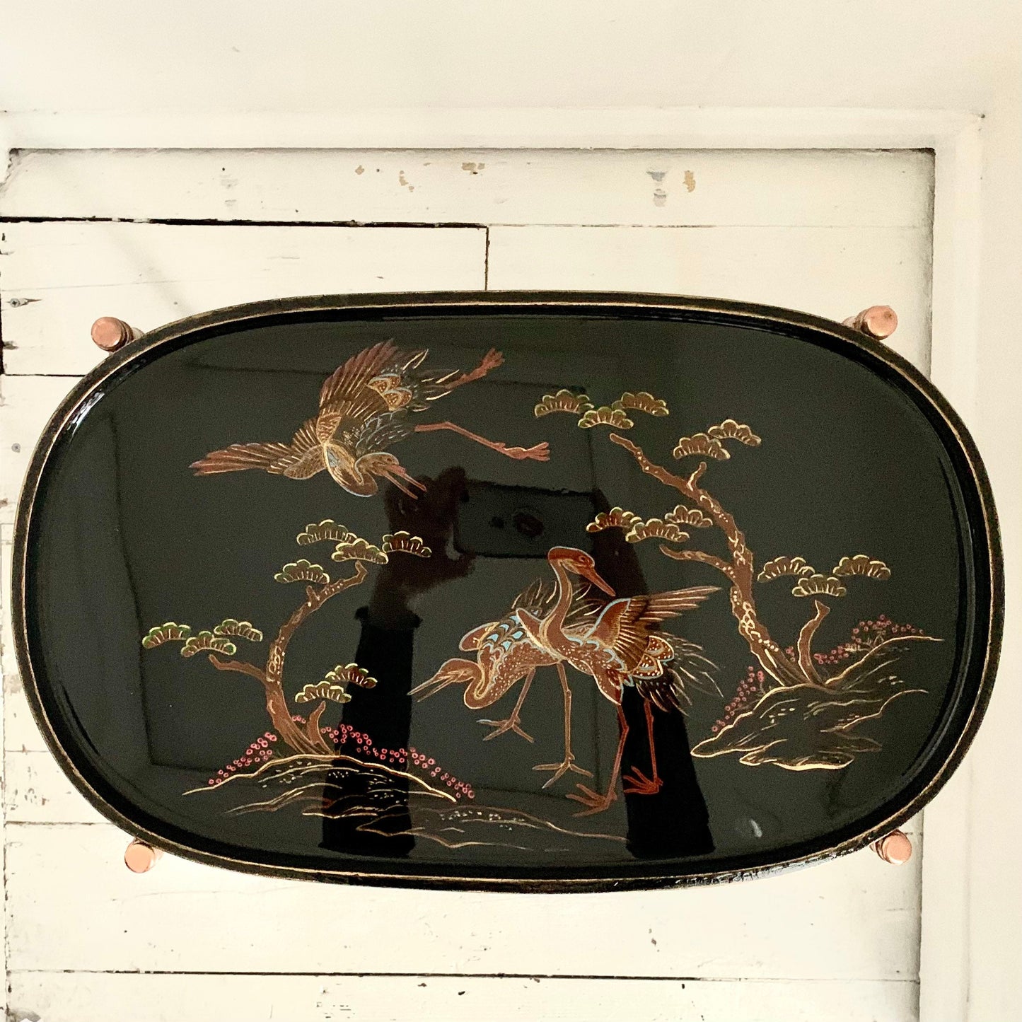 Antique Chinoiserie Side Table