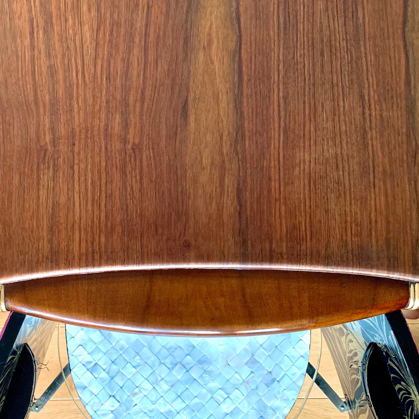 Jacob Summer’s & Sons MCM Cocktail Cabinet with Mother of Pearl
