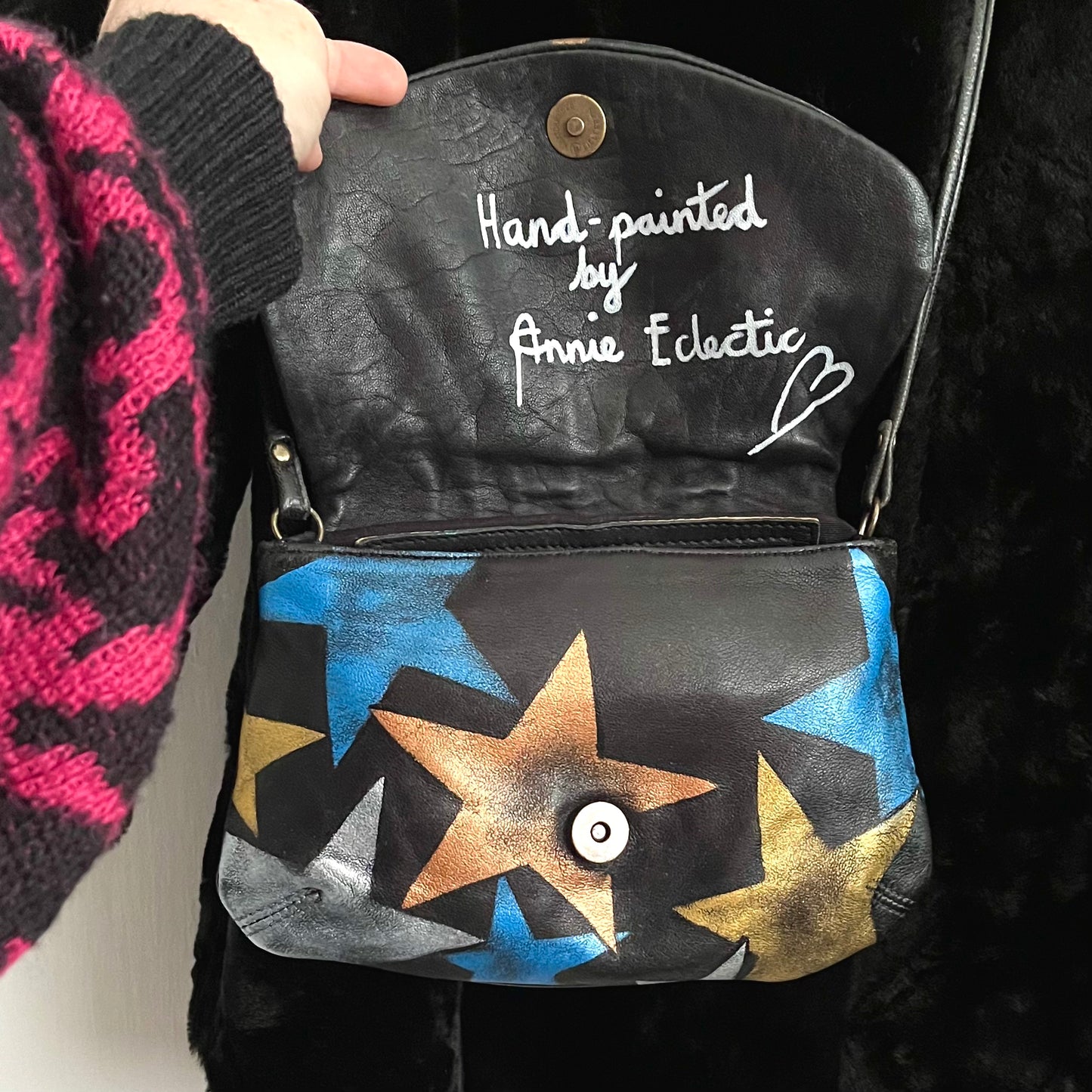 Star Bag - Hand-painted
