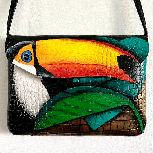 Toucan Bag - Hand-painted