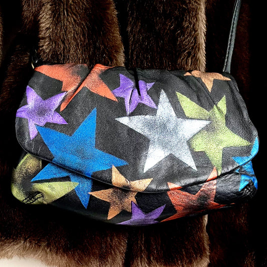 Hand-painted Star Bag