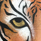 Tiger Bag - hand-painted