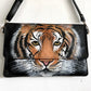 Tiger Bag - hand-painted