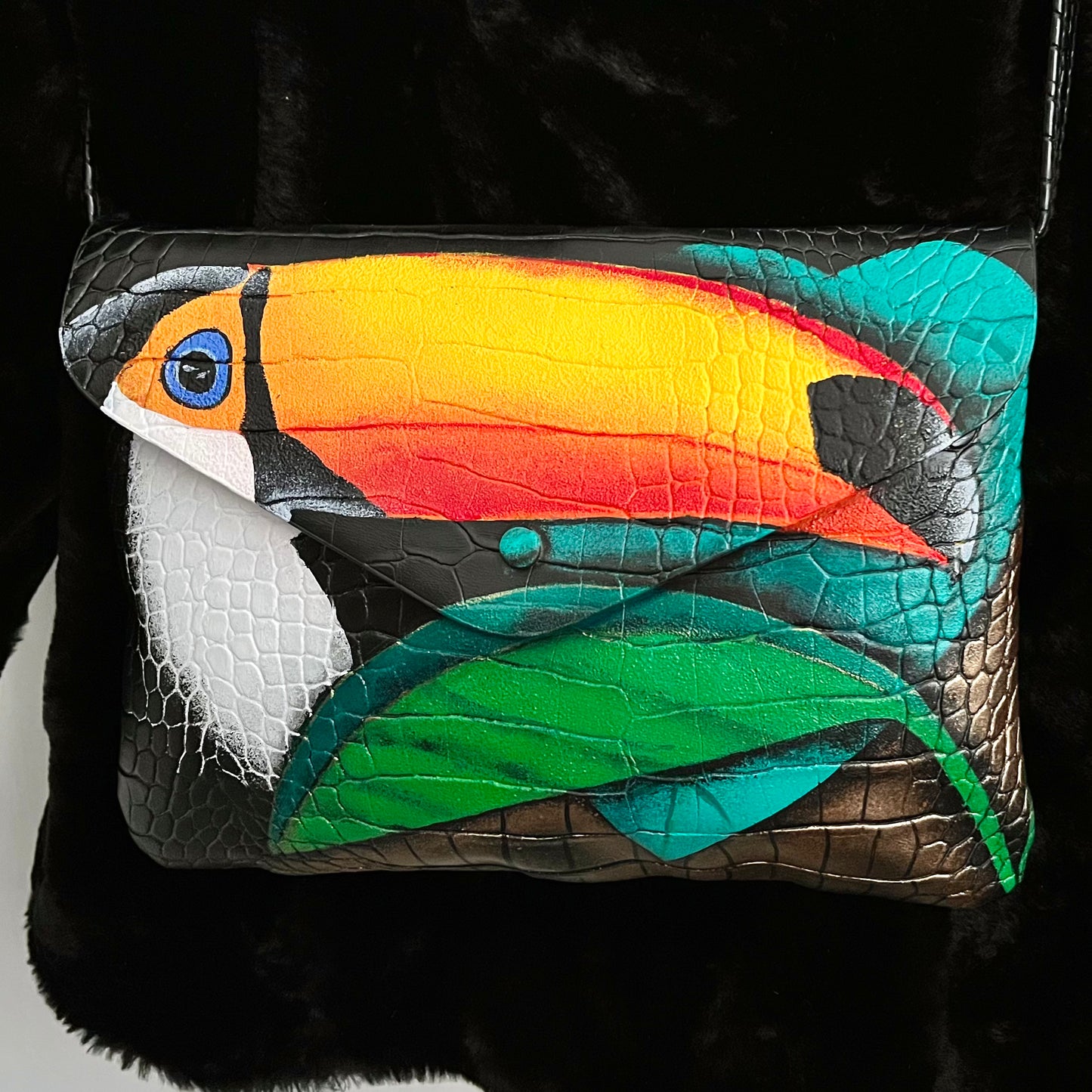 Toucan Bag - Hand-painted