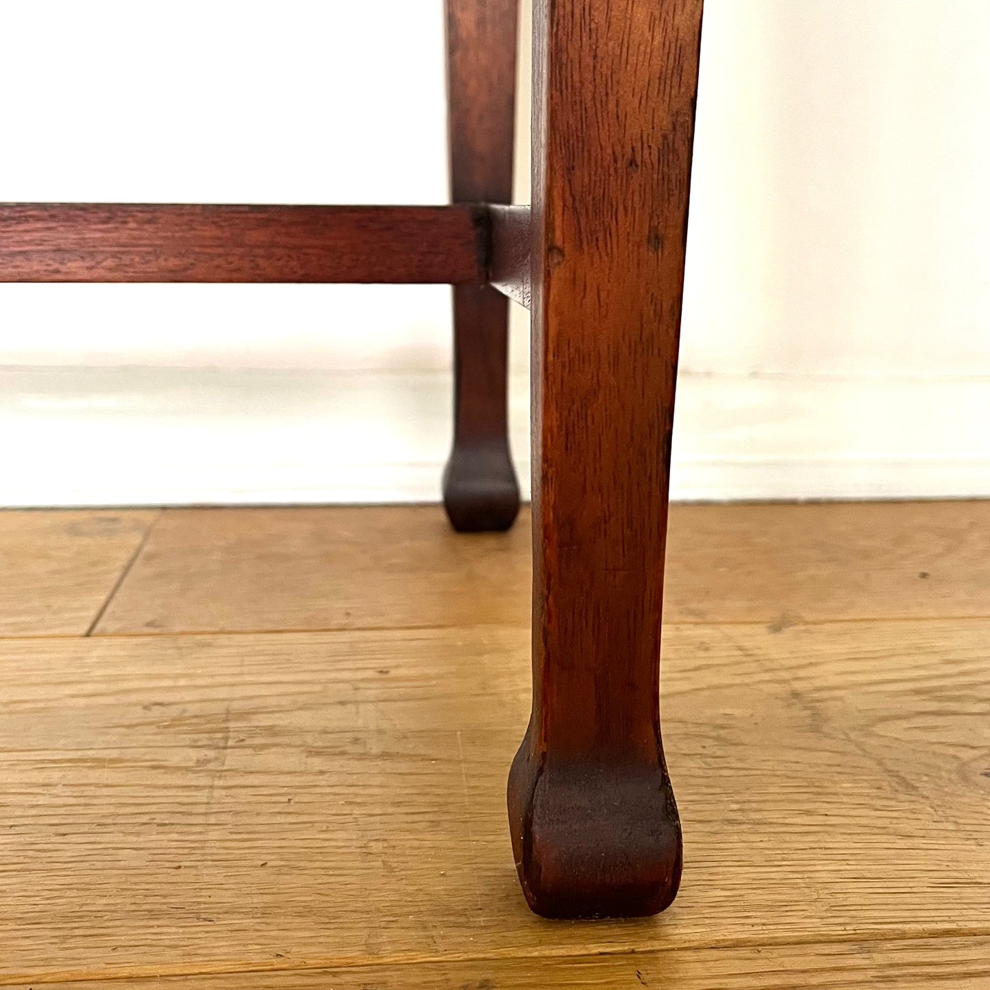 Edwardian Mahogany Piano Stool
