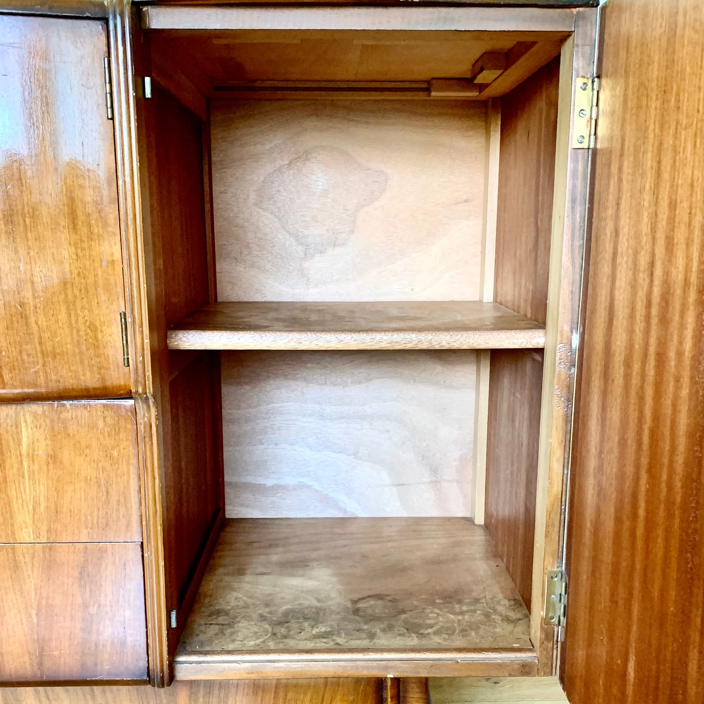 Jacob Summer’s & Sons MCM Cocktail Cabinet with Mother of Pearl