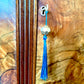 Antique Demilune Walnut Cabinet